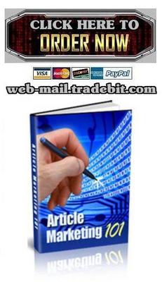 Product picture Article Marketing 101