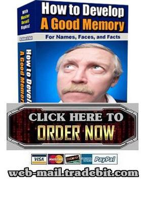 Product picture How to Develop a Good Memory