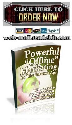 Product picture Powerful Offline Marketing In The Internet Age