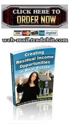 Product picture Creating Residual Income Opportunities in Real Estate
