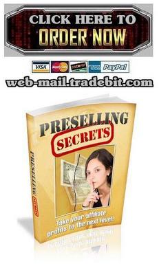 Product picture Preselling Secrets