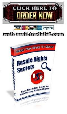 Product picture Resale Rights Secrets
