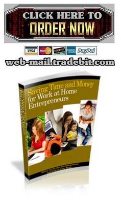 Product picture Saving Time and Money for Work at Home Entrepreneurs