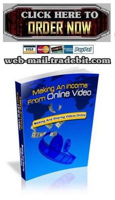 Product picture Making An Income From Online Video