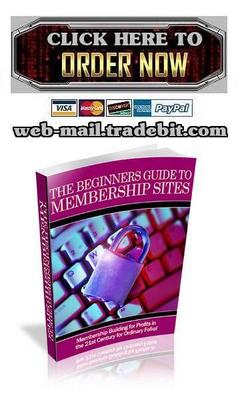 Product picture The Beginners Guide To Membership Sites