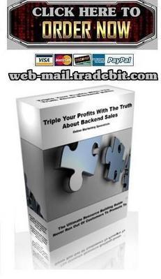 Product picture Triple Your Profits With The Truth About Backend Sales