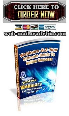 Product picture Webinars A-Z - Your Ultimate Guide to Online Success