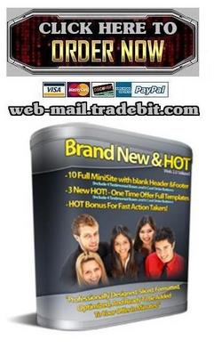 Product picture Web 2.0 Minisite Templates