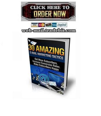 Product picture 30 Amazing E-Mail Marketing Tactics