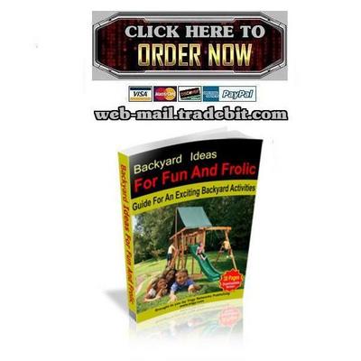 Product picture Backyard Ideas For Fun And Frolic