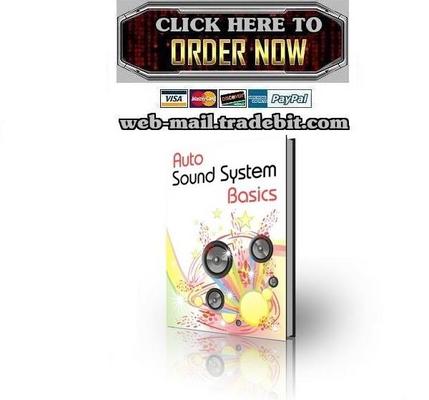 Product picture Auto Sound System Basics 