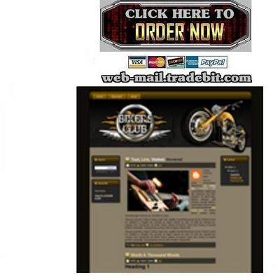 Product picture Bikers Club Template