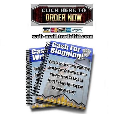 Product picture Cash For Blogging