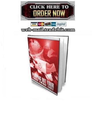 Product picture Pumping Out Your First Email List