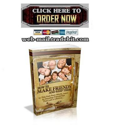 Product picture How To Make Friends And Keep Them