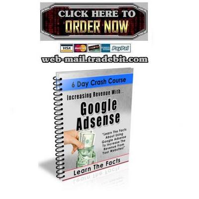 Product picture Increasing Revenue With Google Adsense Crash Course