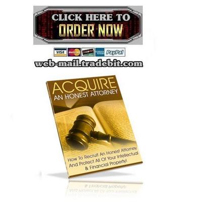 Product picture Acquire An Honest Attorney 