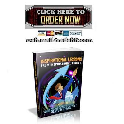 Product picture Inspirational Lessons From Inspirational People