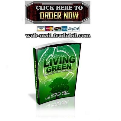 Product picture Living Green For A Better Tomorrow 