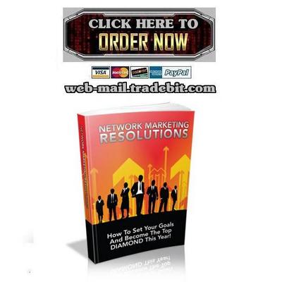 Product picture Network Marketing Resolutions