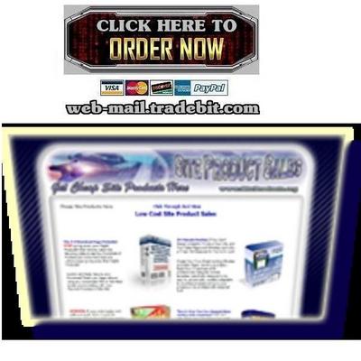 Product picture Misty Blue Minisite Templates