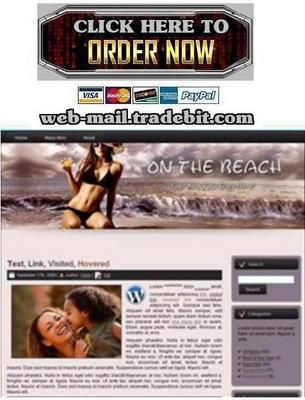 Product picture On The Beach Template