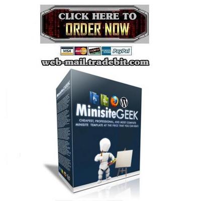 Product picture Minisite Geek