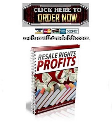 Product picture Resale Rights Profits