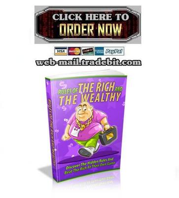 Product picture Rules Of The Rich And Wealthy