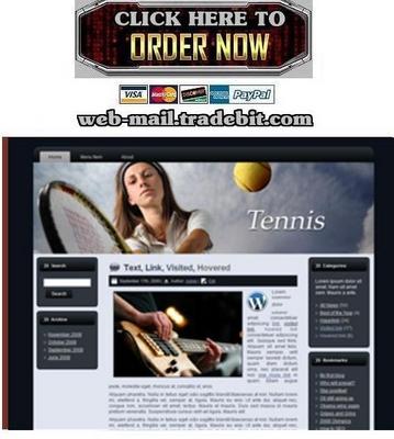Product picture Tennis Template Package