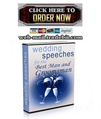 Product picture Wedding Speeches for the Best Man and Groomsman