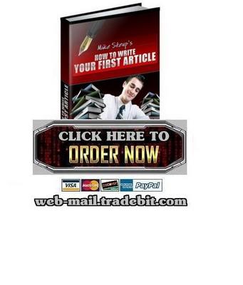 Product picture How to Write Your First Article