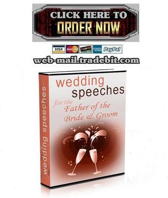 Product picture Wedding Speeches for the Father of the Bride/Groom